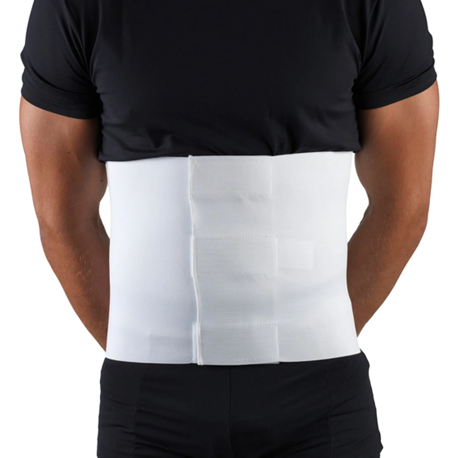 OTC - 10" Elastic Abdominal Binder White - Image 2