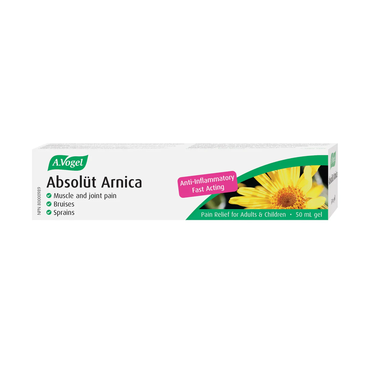 A.Vogel - Absolüt Arnica Gel for Sprains, Bruises and Joint Pain | 50 mL