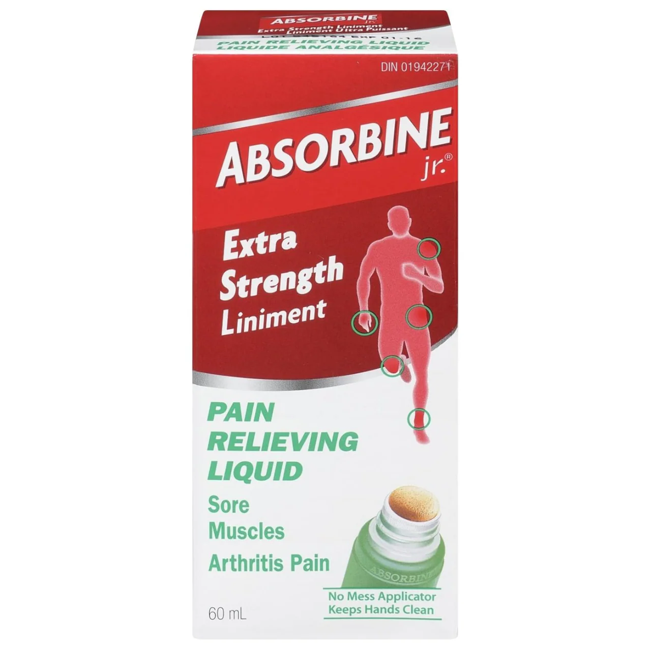 Absorbine Jr. - Extra Strength Liniment Pain Relieving Liquid | 60 ml