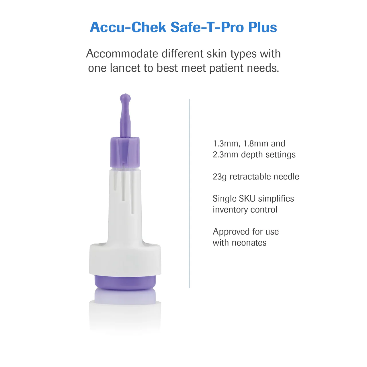 ACCU-CHEK - Safe T Pro Plus Lancet Devices | 200 Sterile Single use Lancing Devices - Image 3