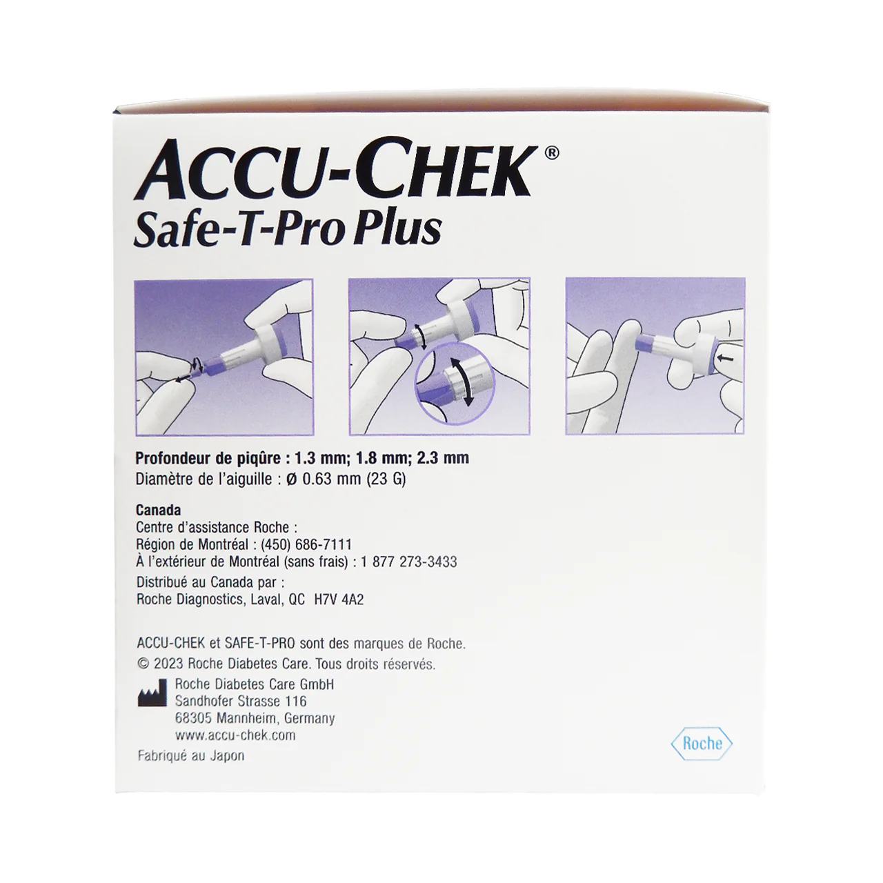 ACCU-CHEK - Safe T Pro Plus Lancet Devices | 200 Sterile Single use Lancing Devices - Image 5