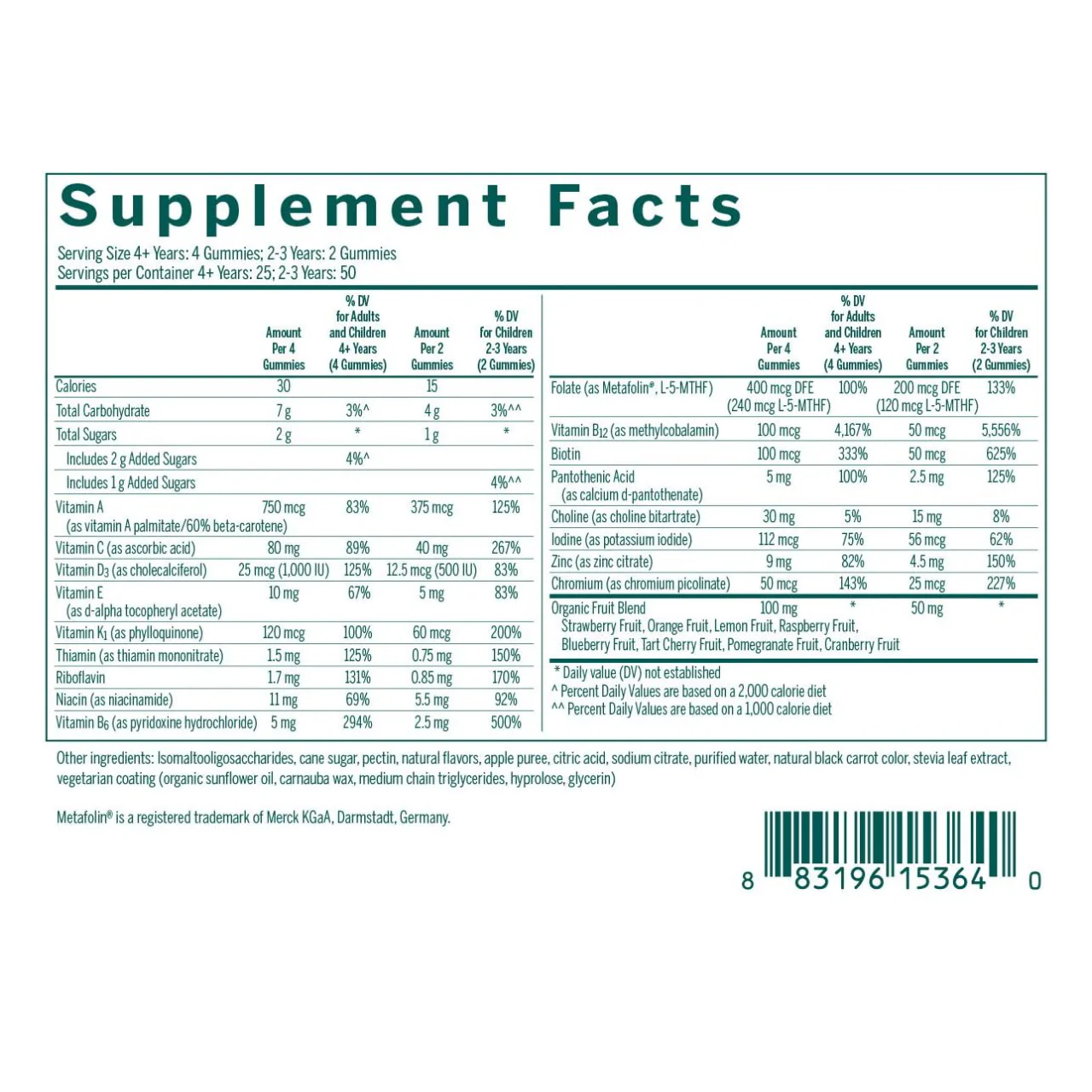 Genestra - Active Multi Vite Gummies | 100 Gummies  - Image 2