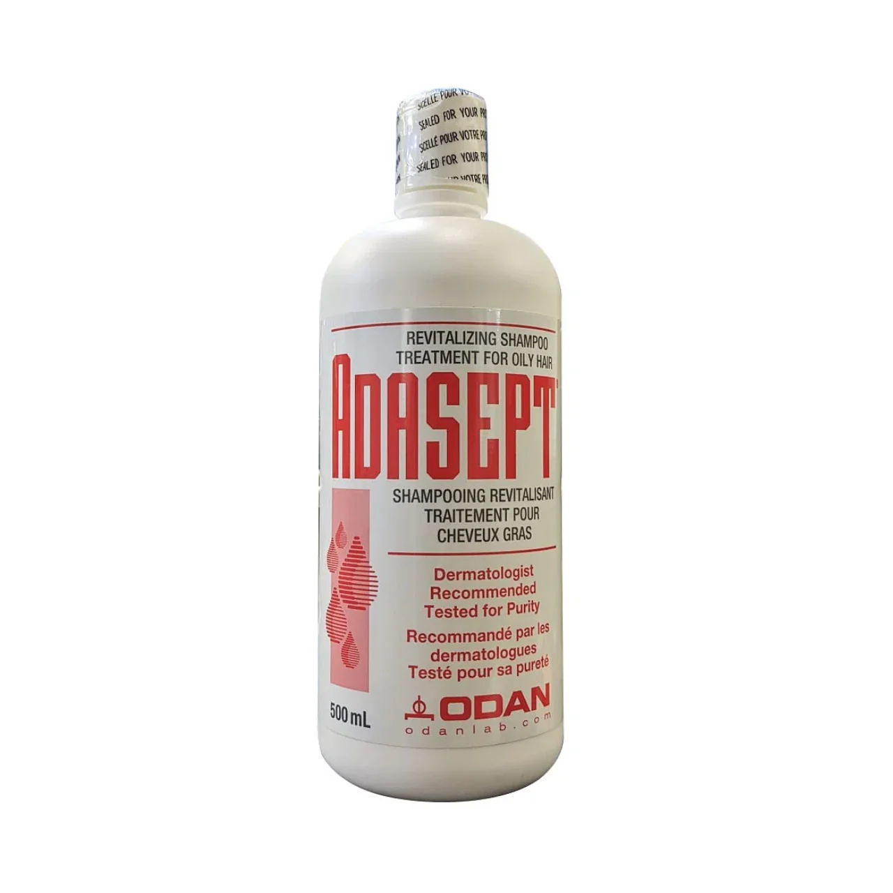 Adasept - Revitalizing Shampoo Treatment - for Oily Hair | 500 mL