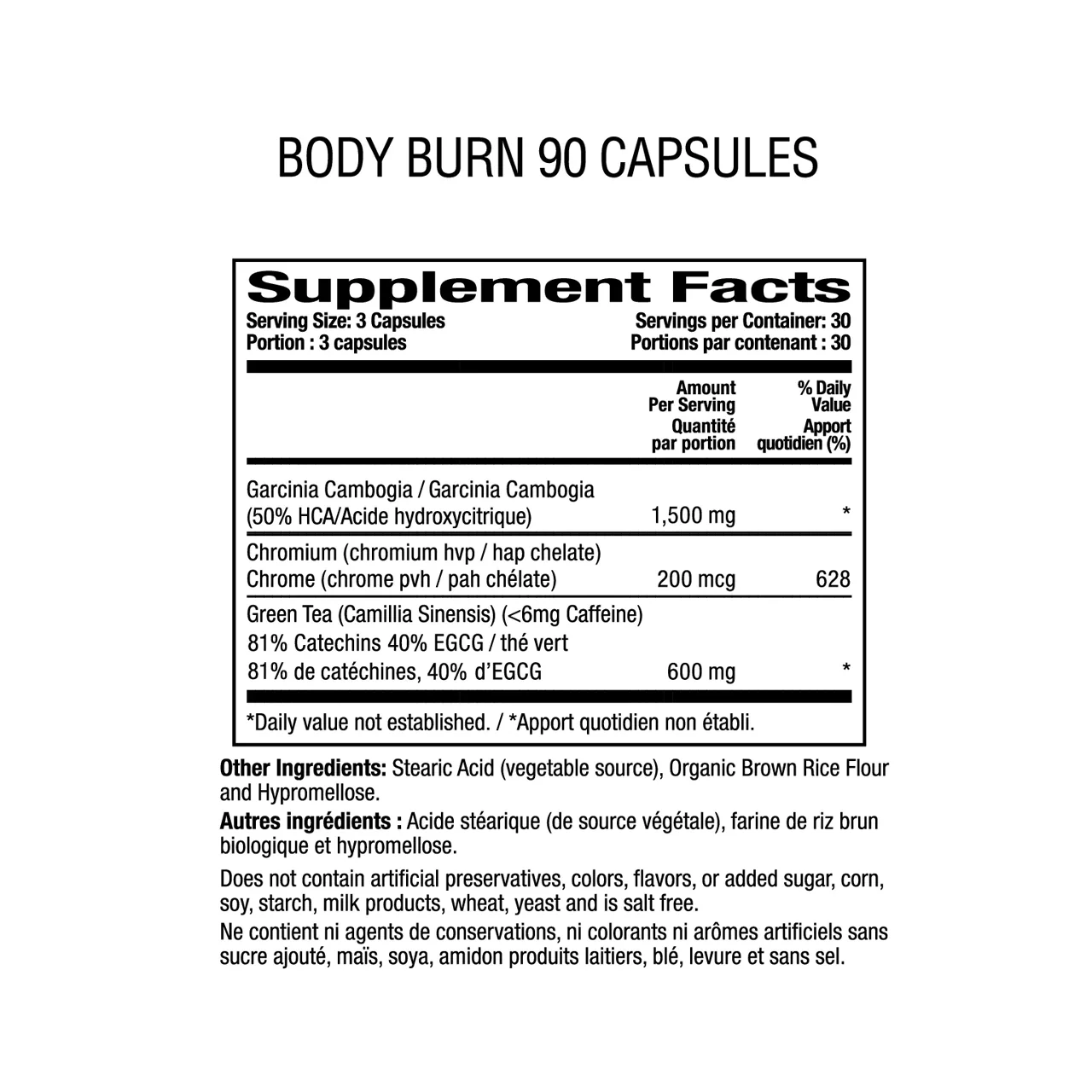 Adeeva - Body Burn | 90 Capsules - Image 2
