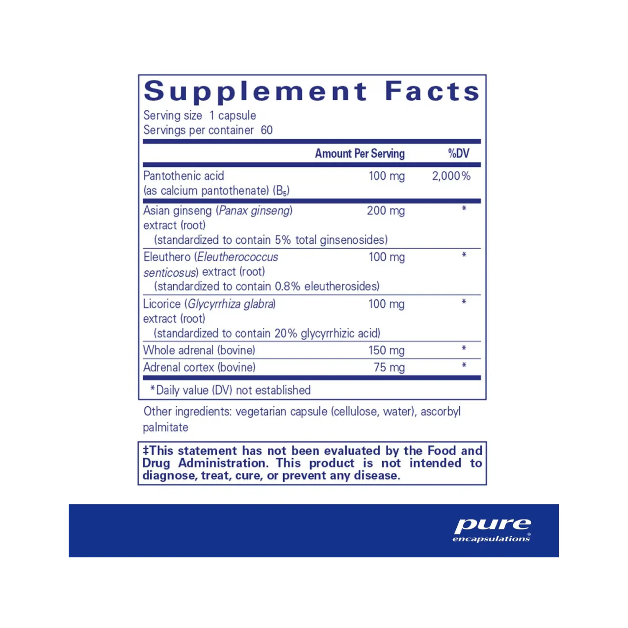 Pure Encapsulations - ADR Formula | 60 Capsules - Image 2