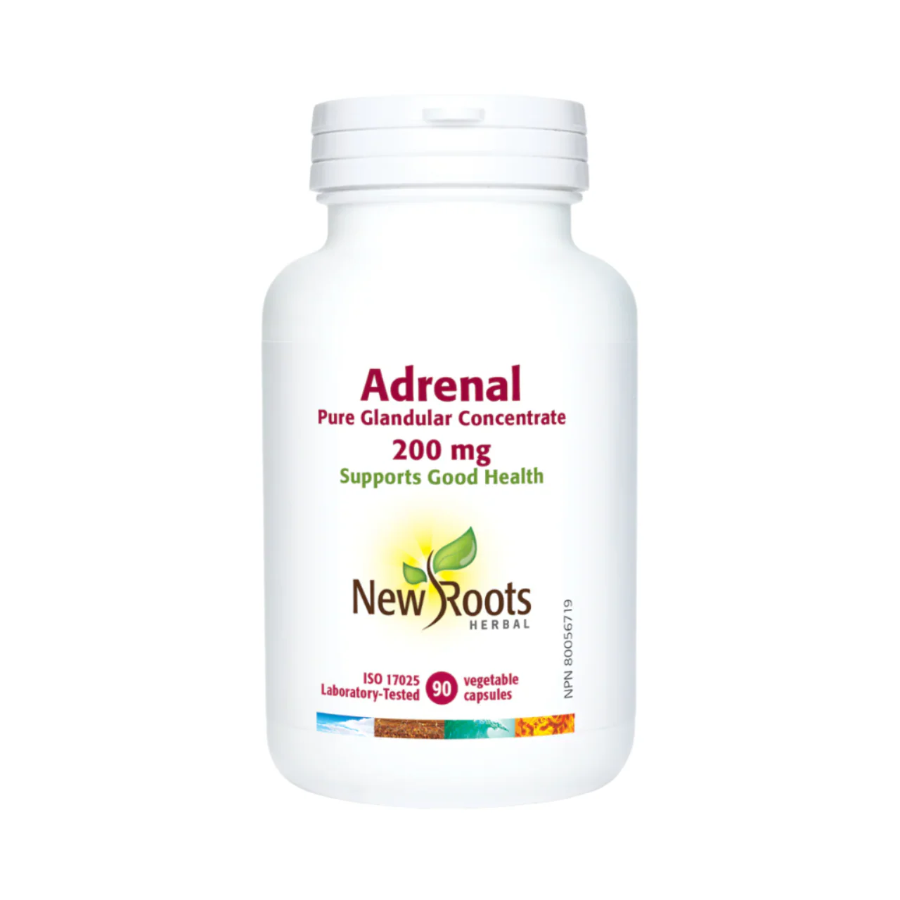 New Roots - Adrenal Pure Glandular Concentrate 200 mg | 90 capsules