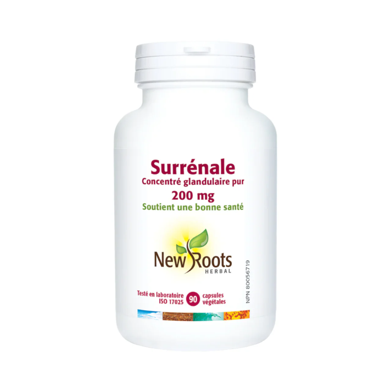 New Roots - Adrenal Pure Glandular Concentrate 200 mg | 90 capsules - Image 2