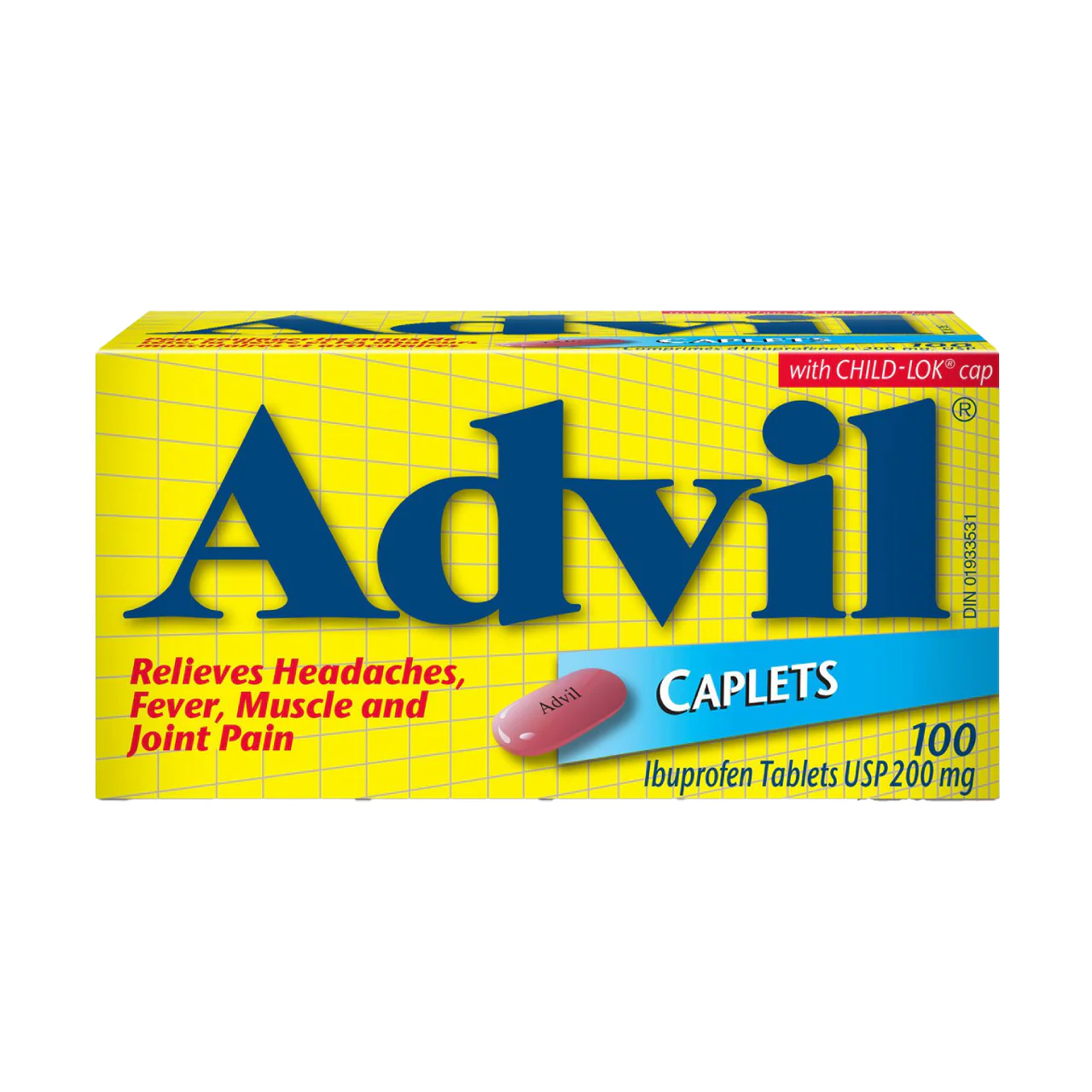 Advil - Ibuprofen 200 mg Caplets - Image 2
