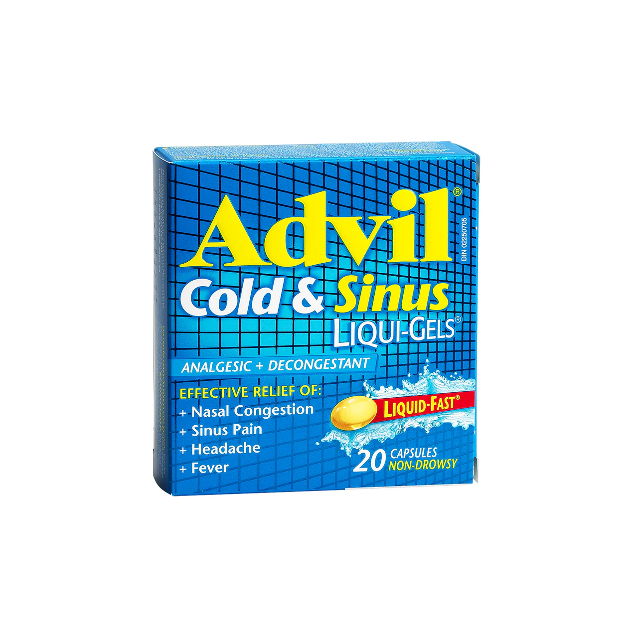 Advil - Cold & Sinus, Ibuprofen 200 mg, Liqui-Gels Capsules