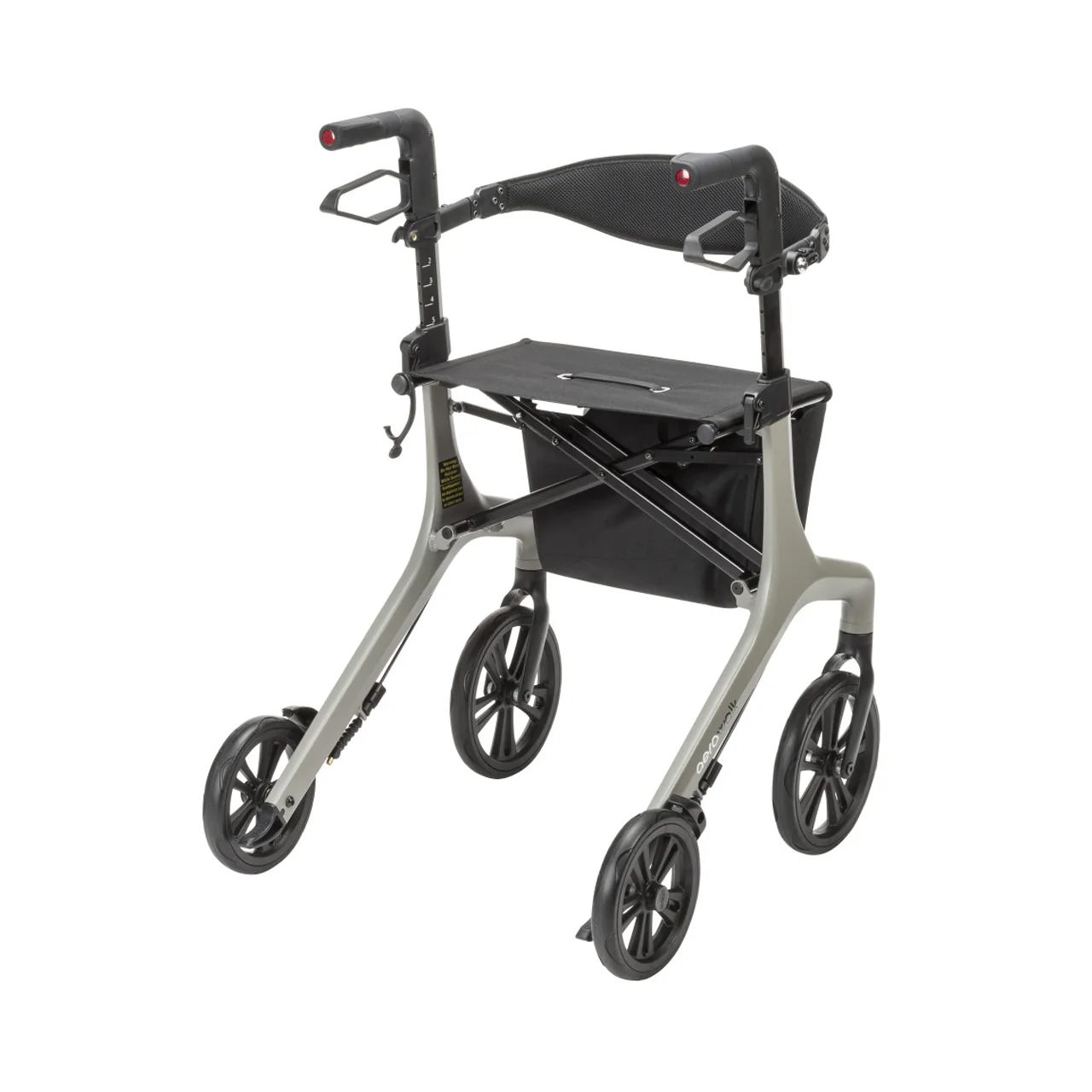 Drive - AeroWalk Ultra-Lite Rollator, Gray - Image 2