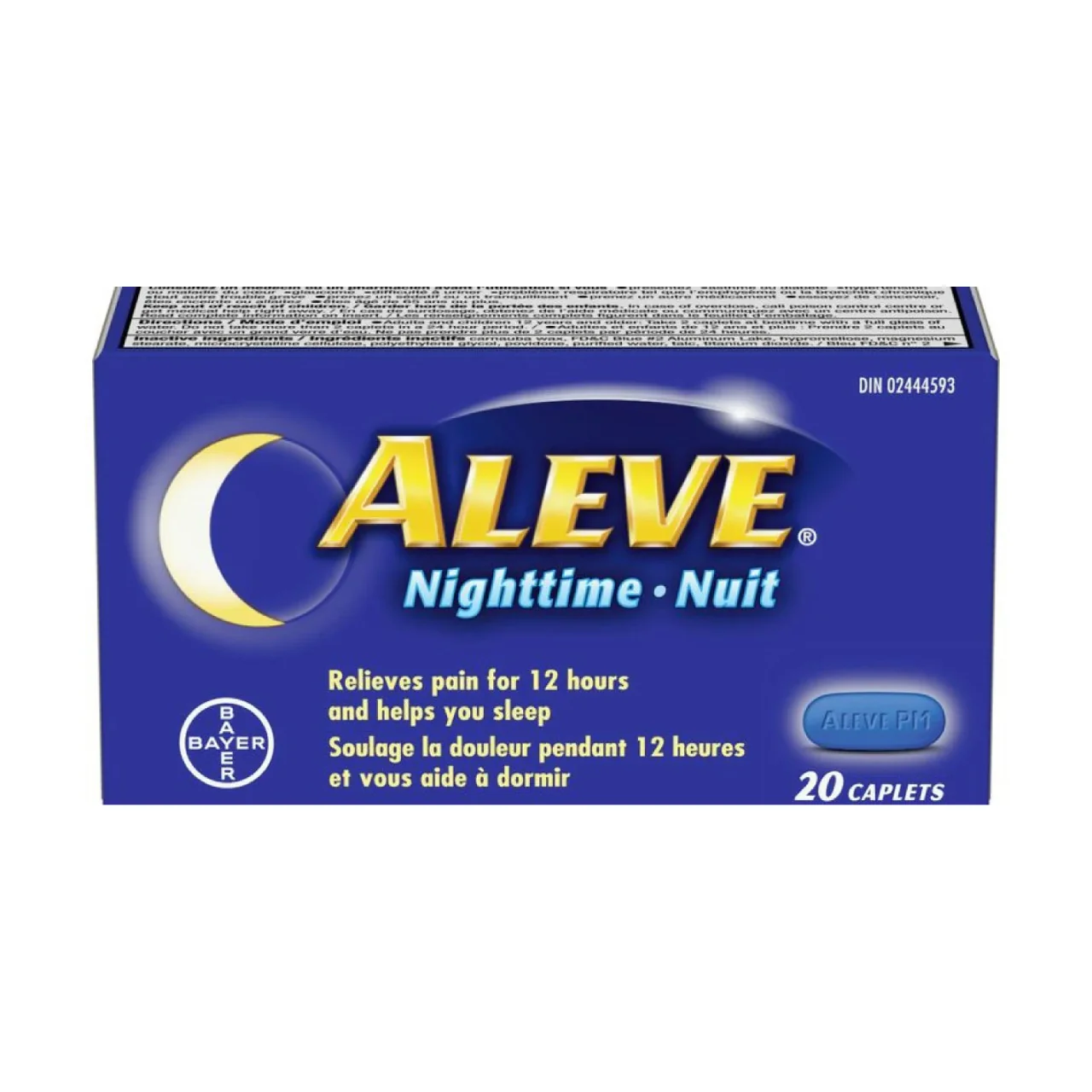 Aleve - Nighttime Pain Reliever with Sleep Aid | 20 Caplets