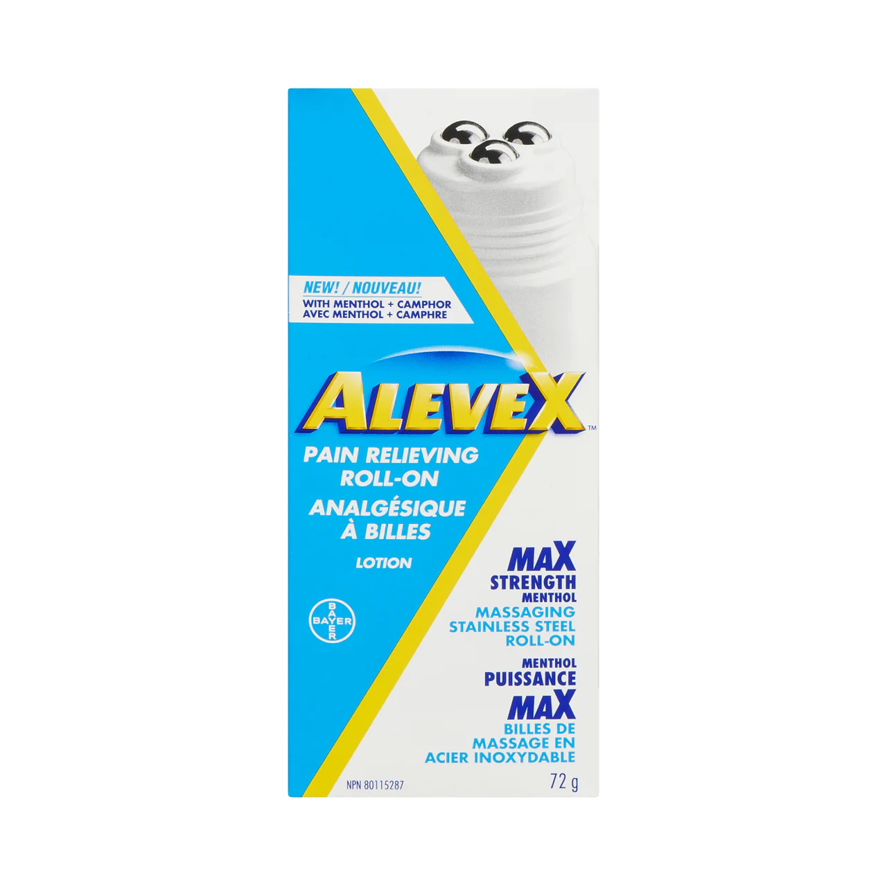 Aleve - AleveX Pain Relieving Roll-On Max Strength Menthol | 72 g
