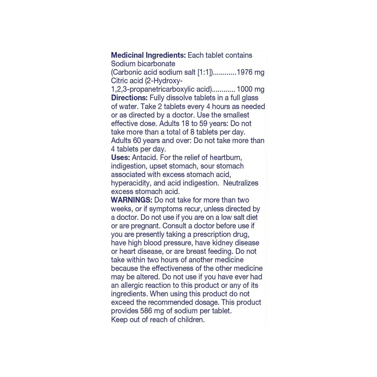 Alka-Seltzer - Antacid, Extra Strength | 24 Tablets - Image 2