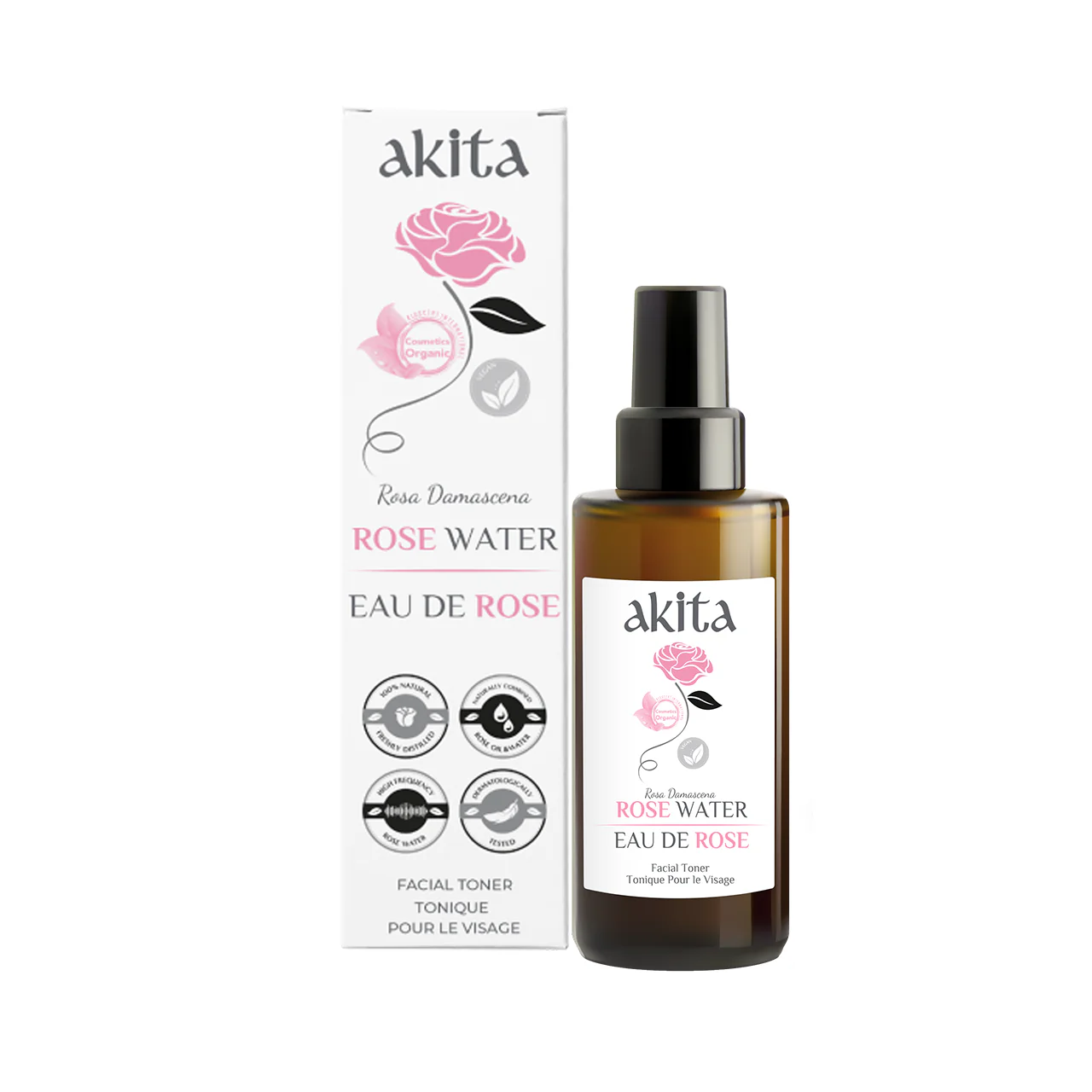 Akita - All Natural Rose Water | 100 mL
