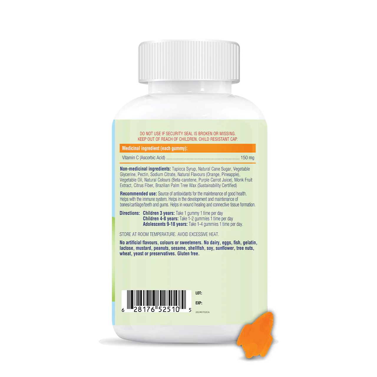Allkidz - Vitamin C Gummies | 80 Gummies - Image 2