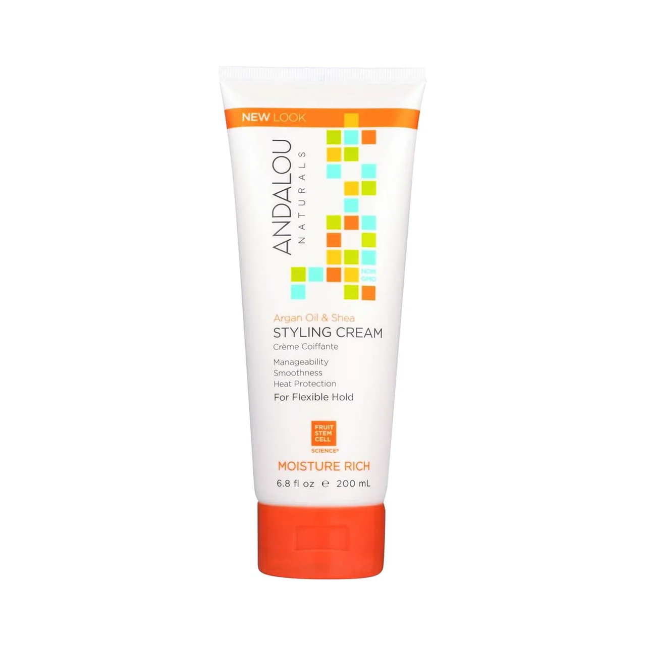 Andalou Naturals - Argan Oil & Shea Styling Cream, Flexible Hold | 200 mL