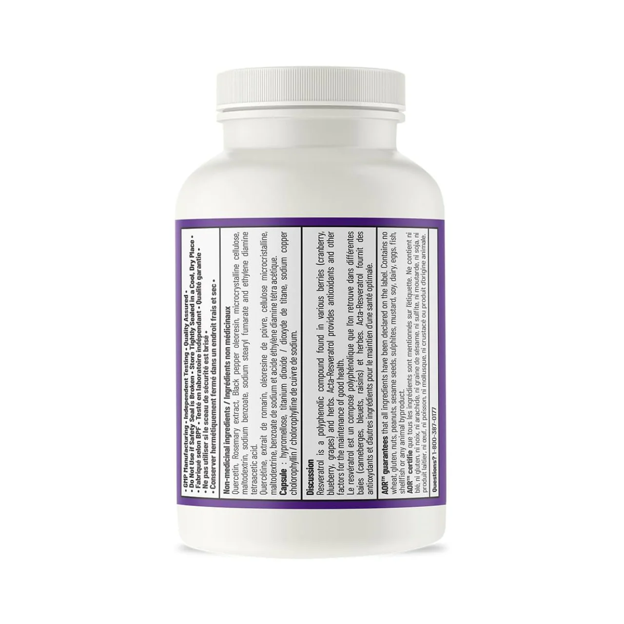 AOR - Acta-Resveratrol | 90 Capsules - Image 2