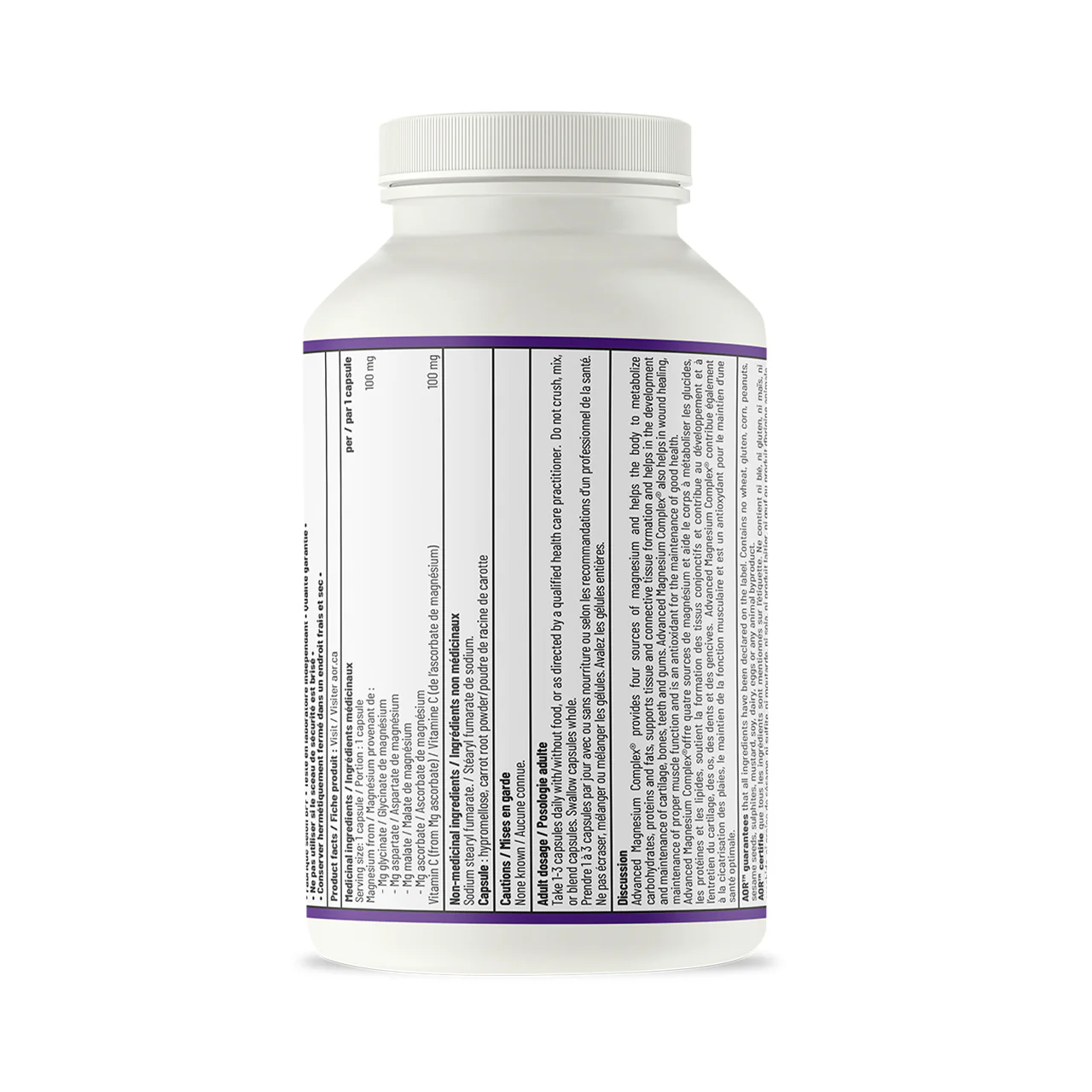 AOR - Advanced Magnesium Complex | 180 Capsules - Image 2