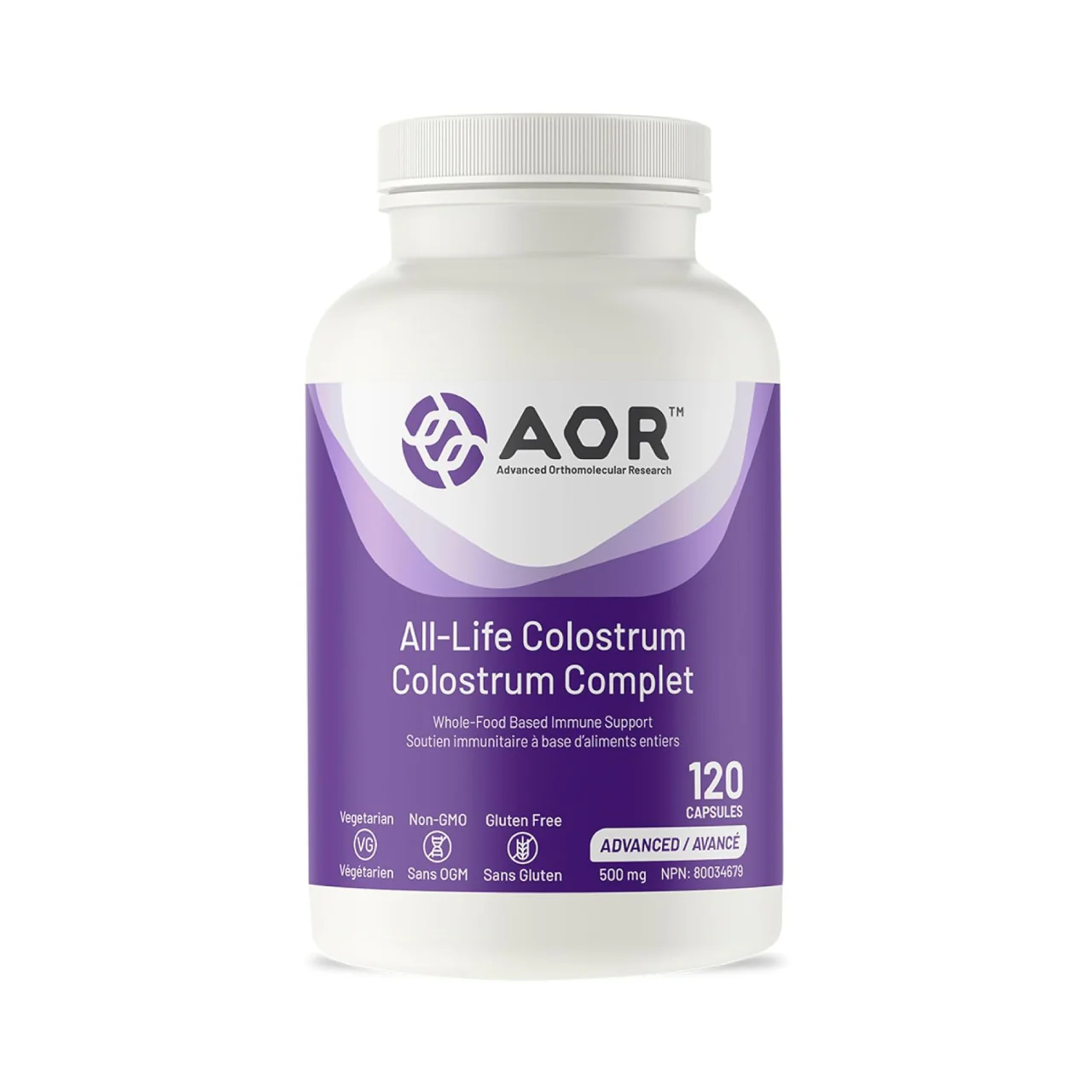 AOR - All-Life Colostrum 500 mg | 120 Capsules
