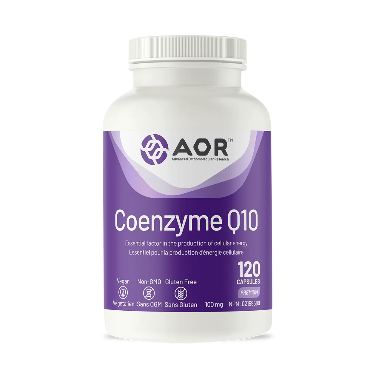 AOR - Coenzyme Q10 | 120 Capsules
