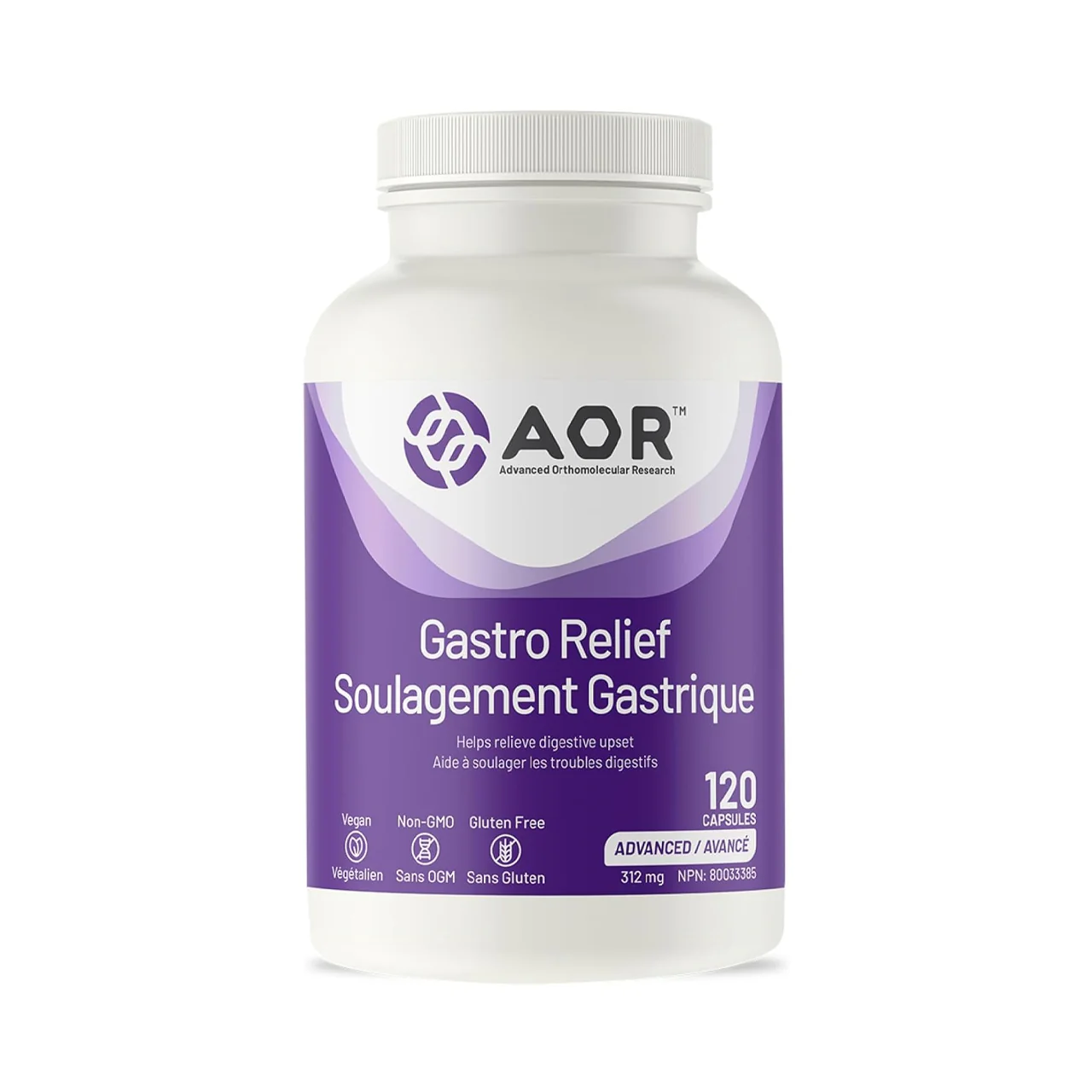 AOR - Gastro Relief | 120 Capsules