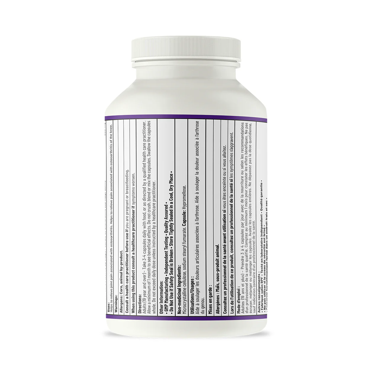 AOR - Glucosamine & Chondroitin | 240 Capsules - Image 2