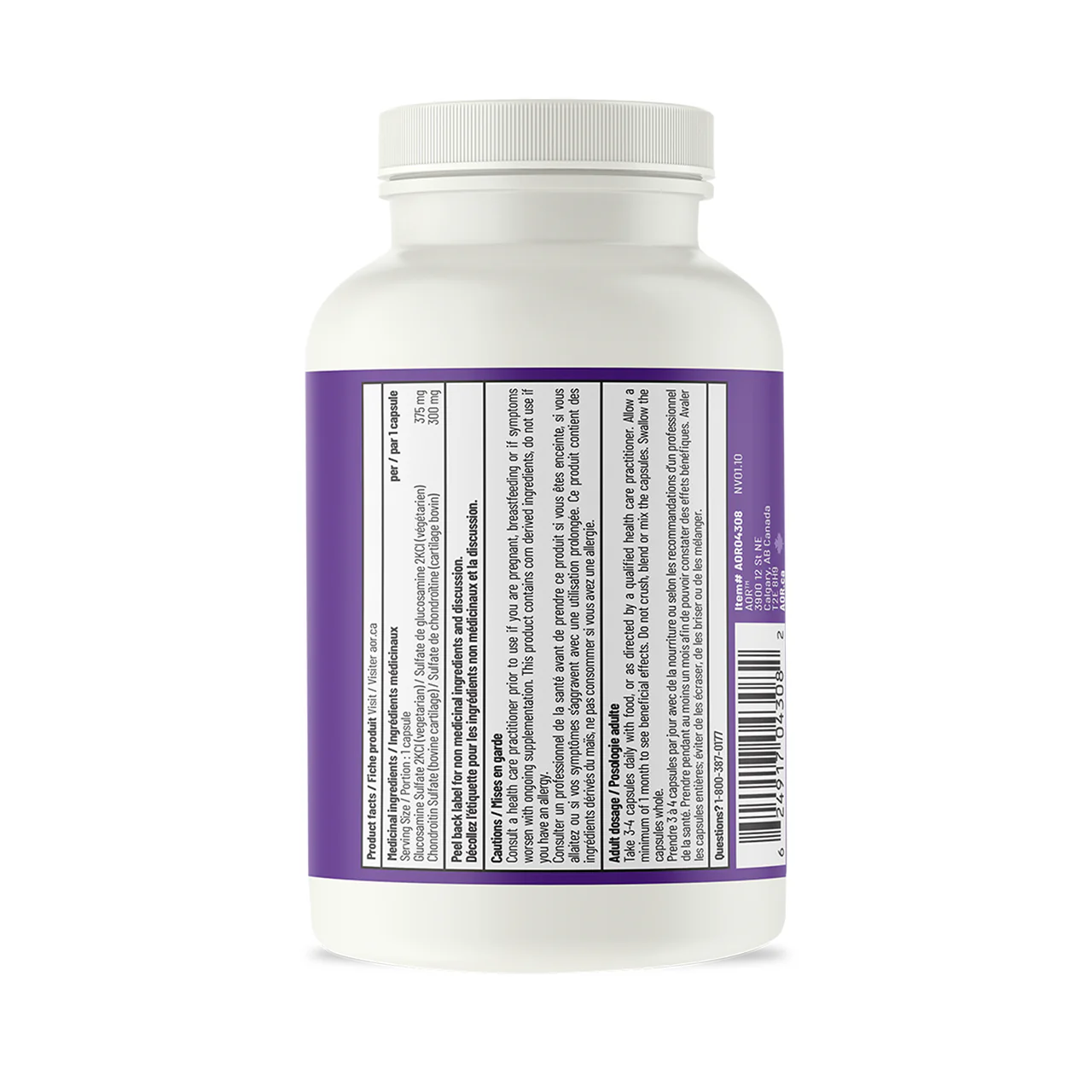 DOUBLE PACK AOR - Glucosamine & Chondroitin | 120 Caps x 2 - Image 2