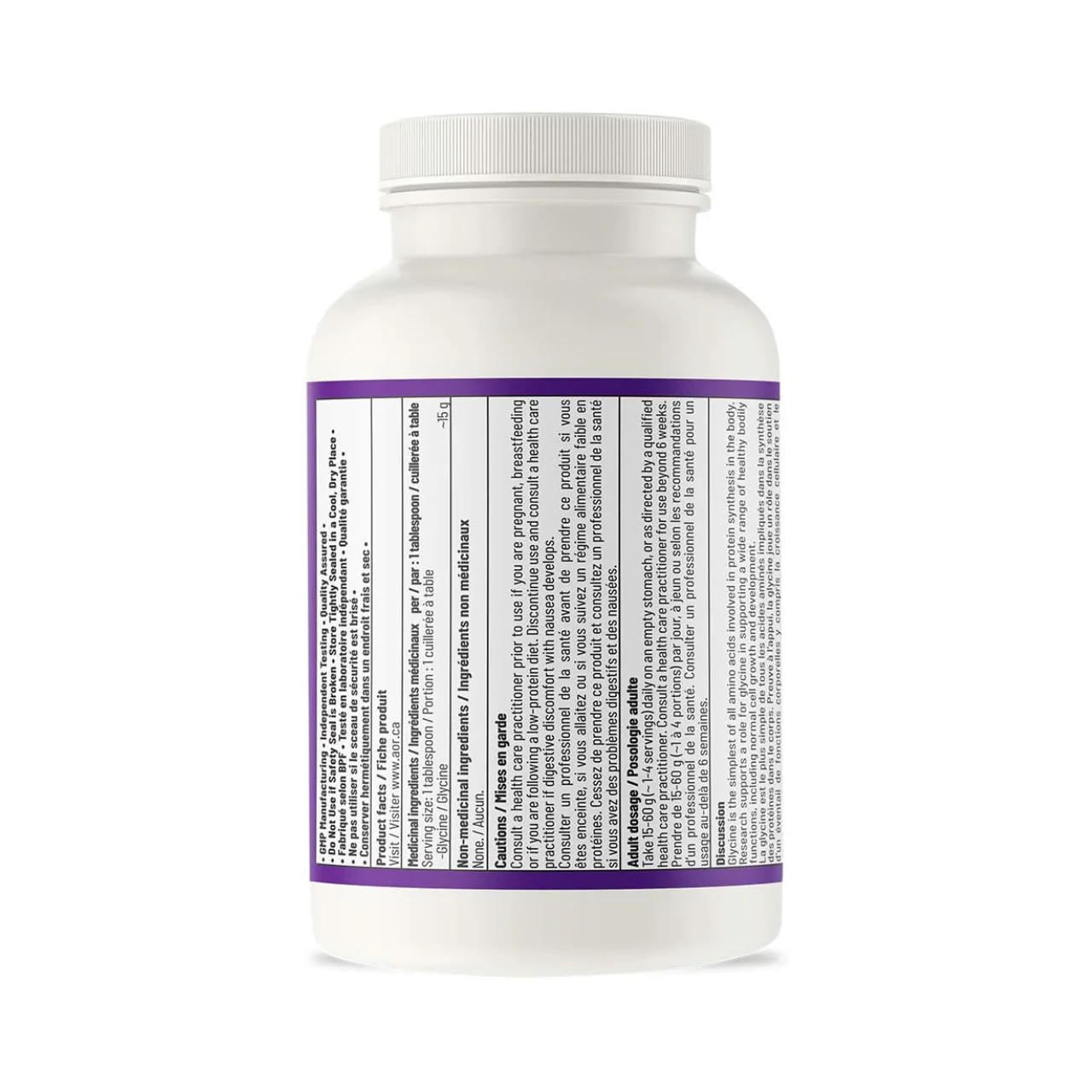 AOR - Glycine Powder | 500 g - Image 2