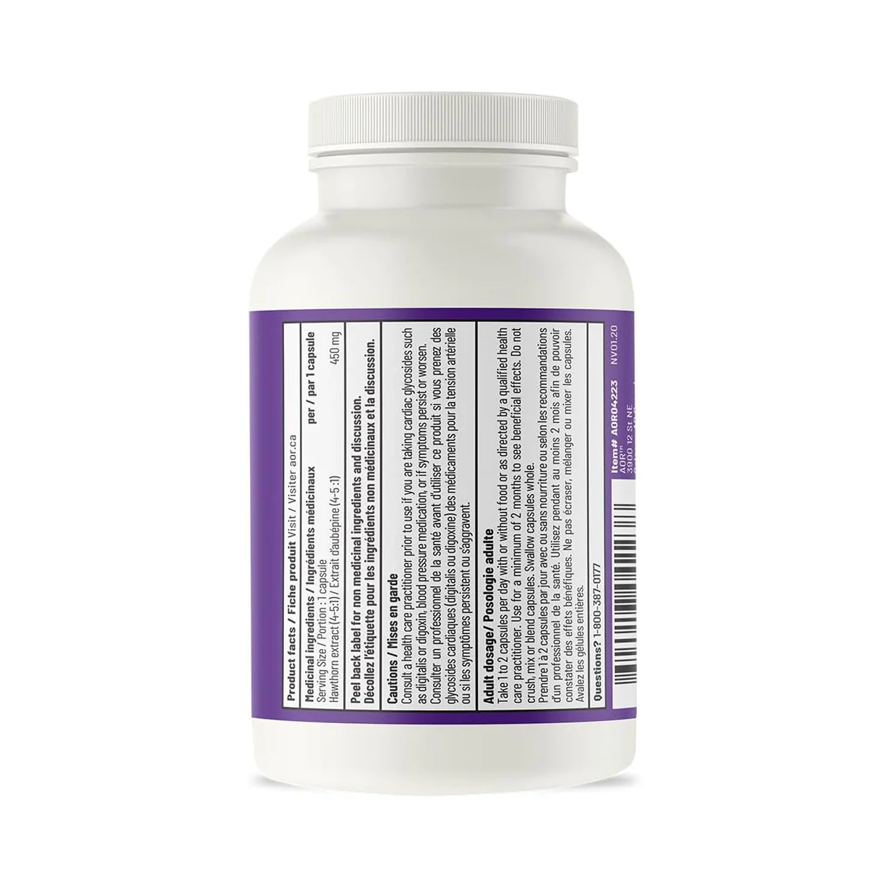 AOR - Hawthorn II | 60 Capsules - Image 3