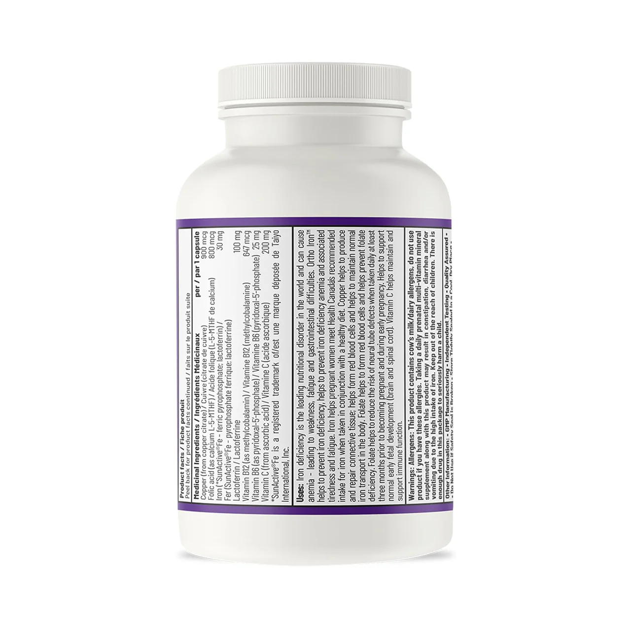 AOR - Ortho Iron | 60 Capsules - Image 2