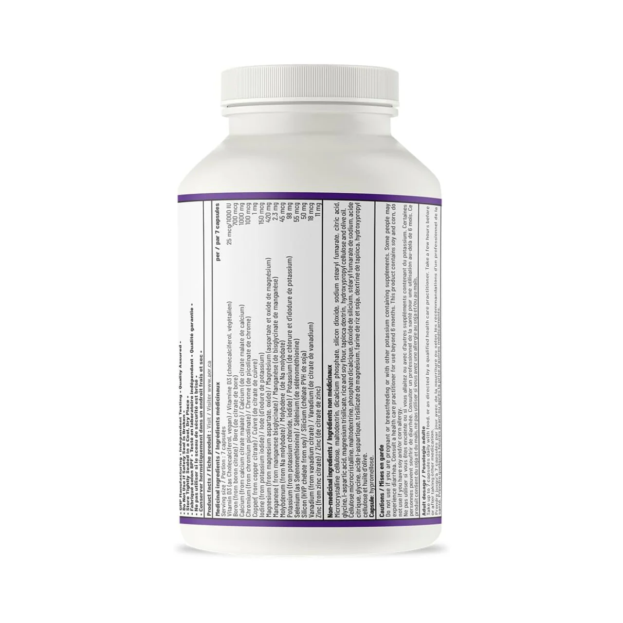 AOR - Ortho Minerals | 210 Capsules - Image 2