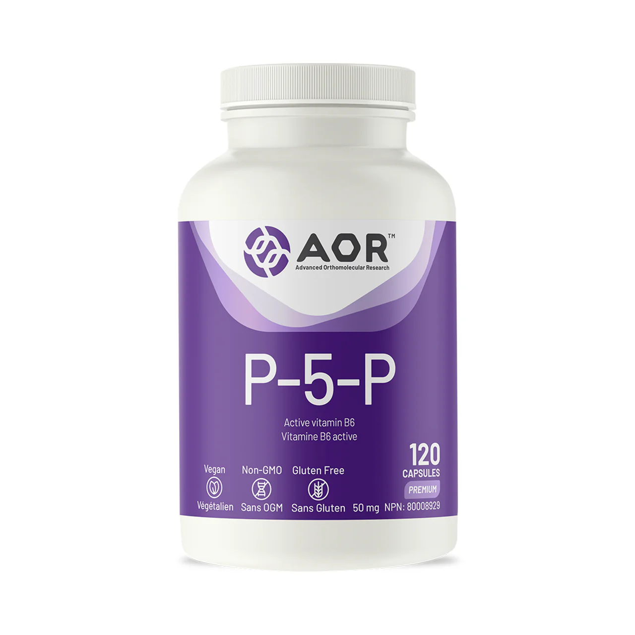 AOR - P-5-P Vitamin B6 | 120 Capsules