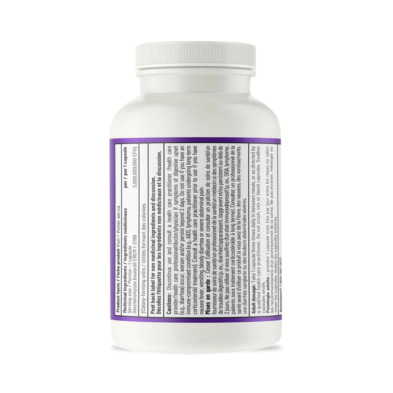 AOR - Saccharomyces Boulardii | 90 Capsules - Image 2