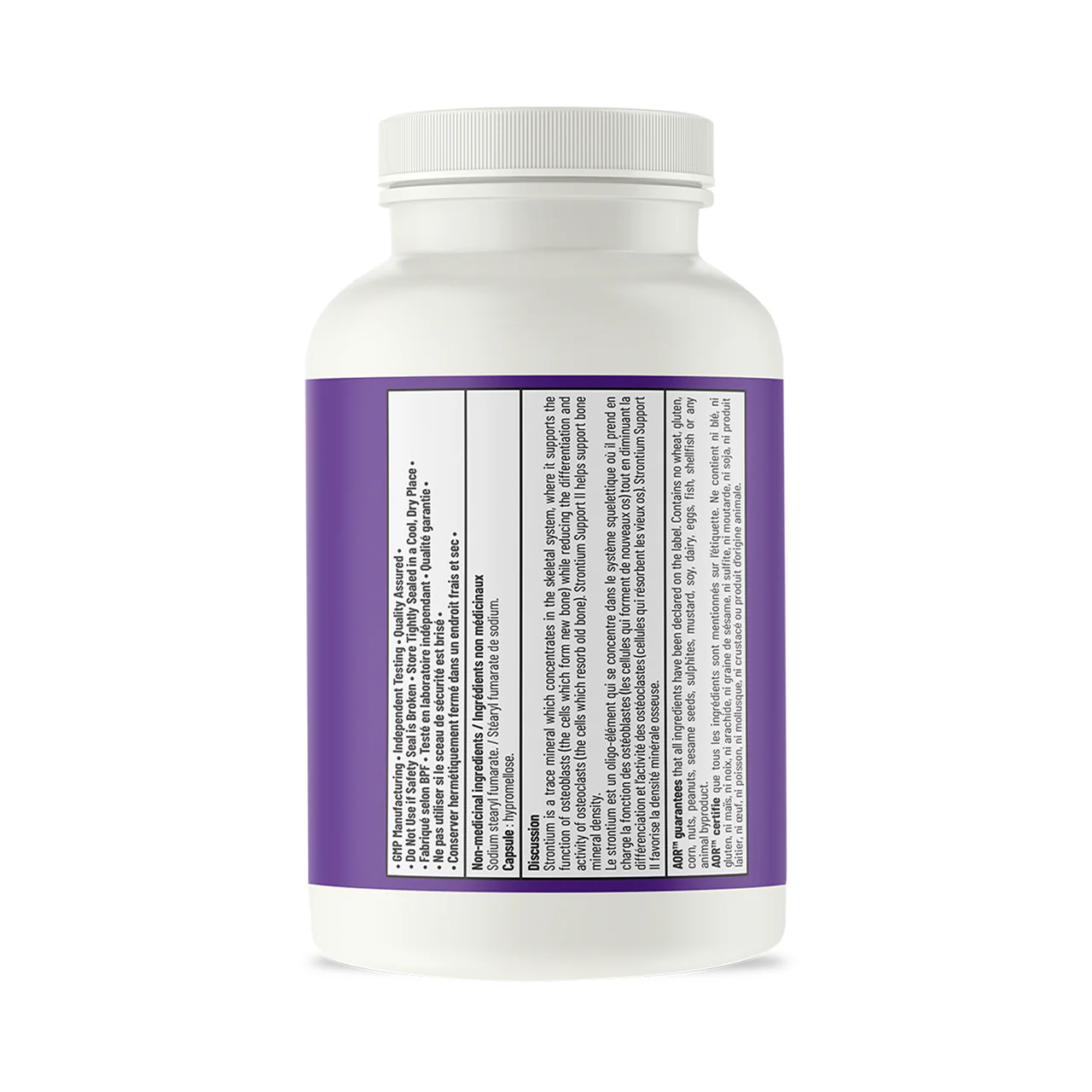 AOR - Strontium Support II | 120 Vegi-Caps - Image 2