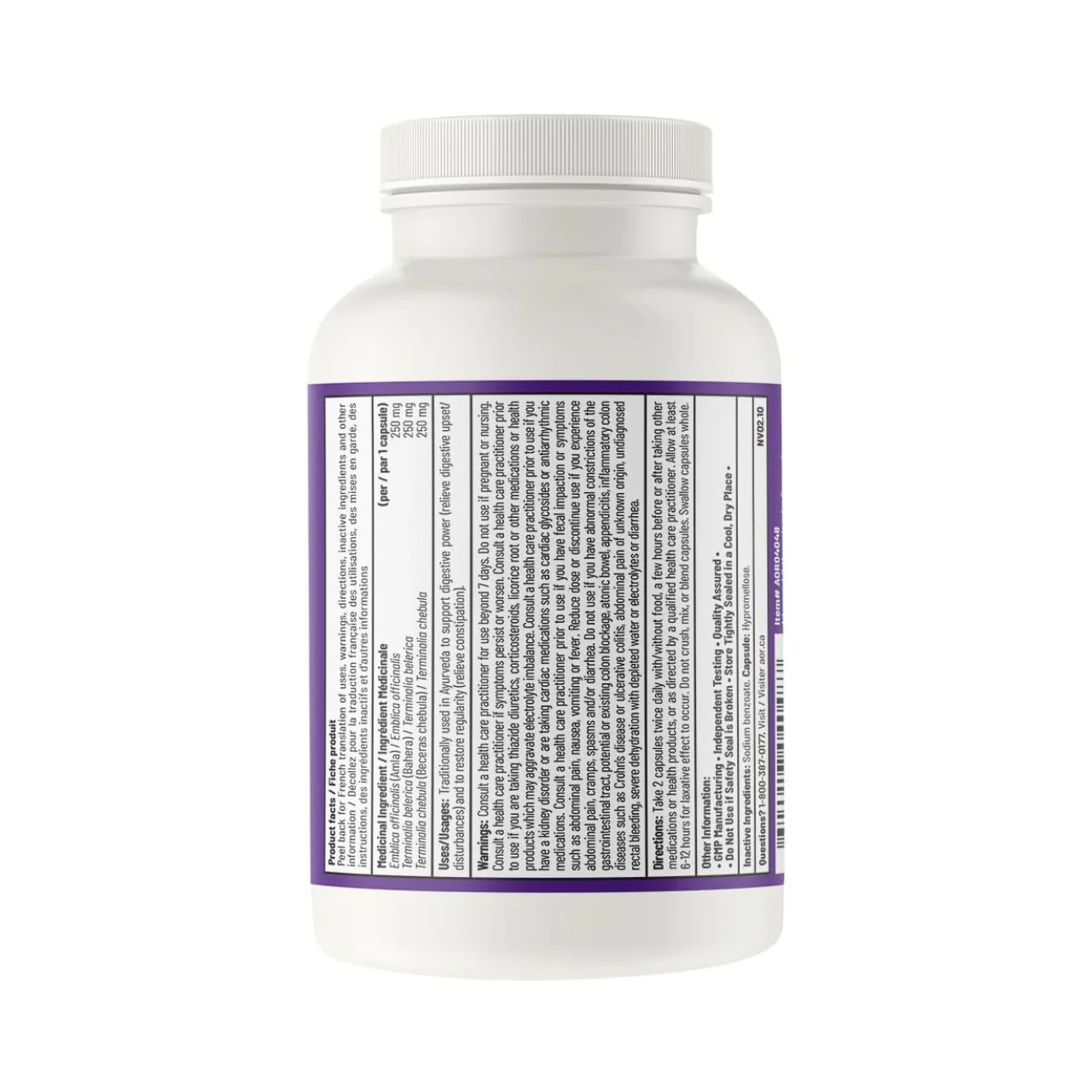 AOR - Triphlax-750mg | 100 Capsules - Image 2