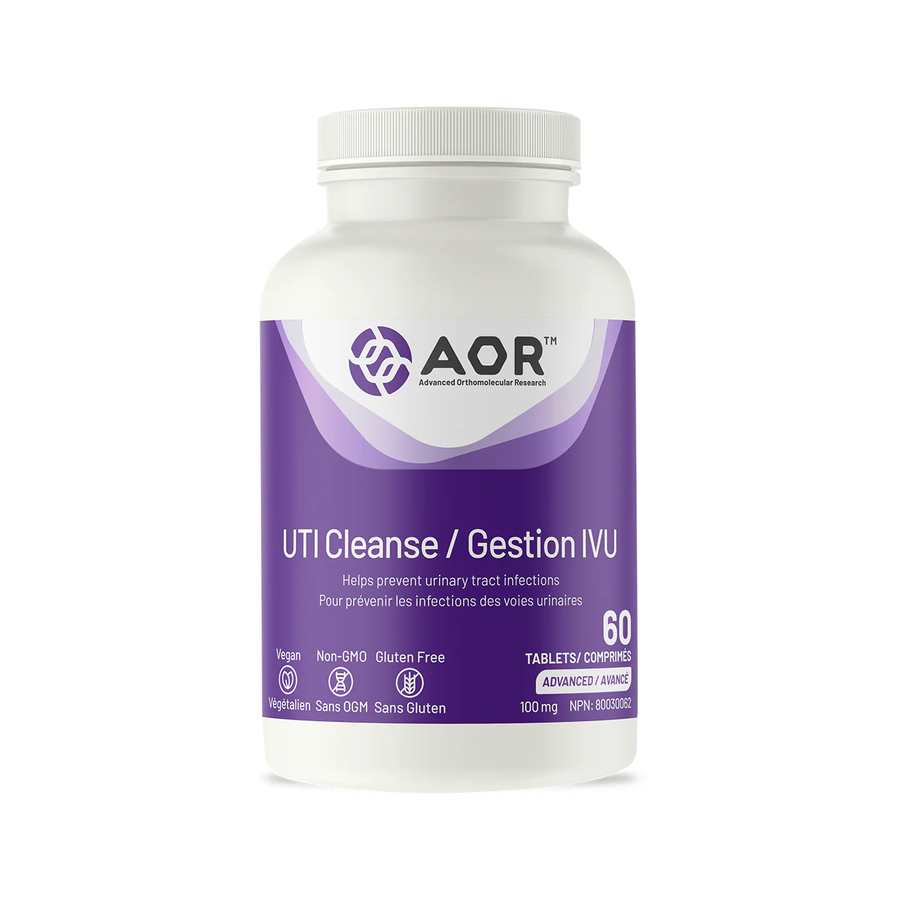 AOR - UTI Cleanse | 60 Tablets