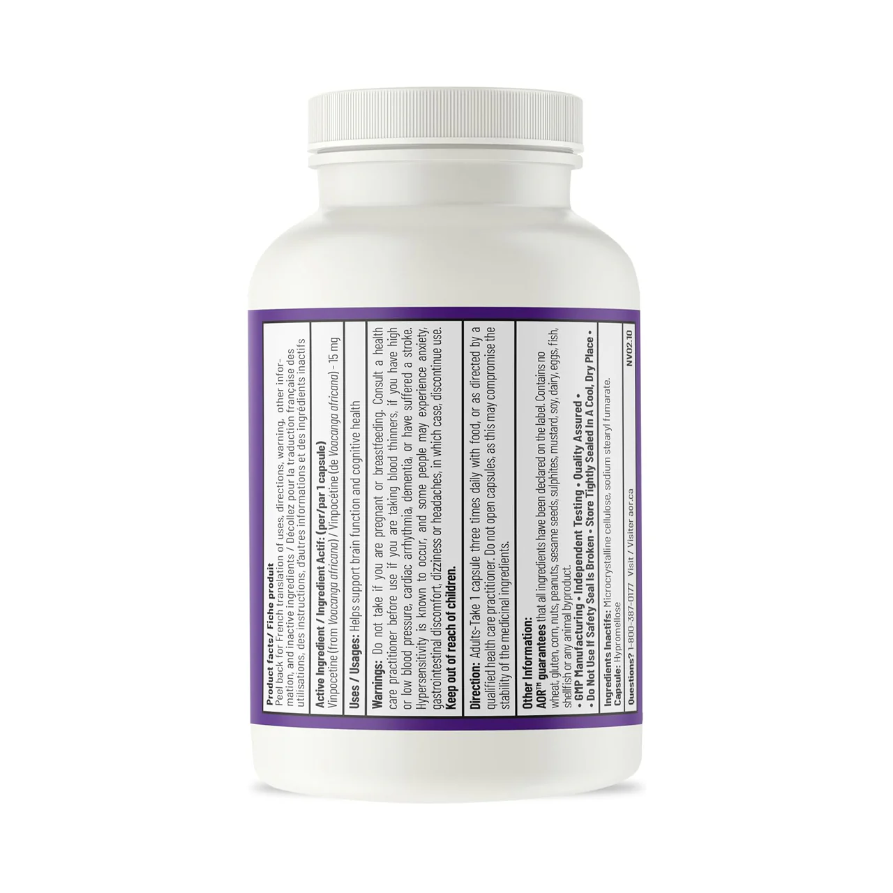 AOR - Vinpo-15 | 90 Vegi-Caps - Image 4