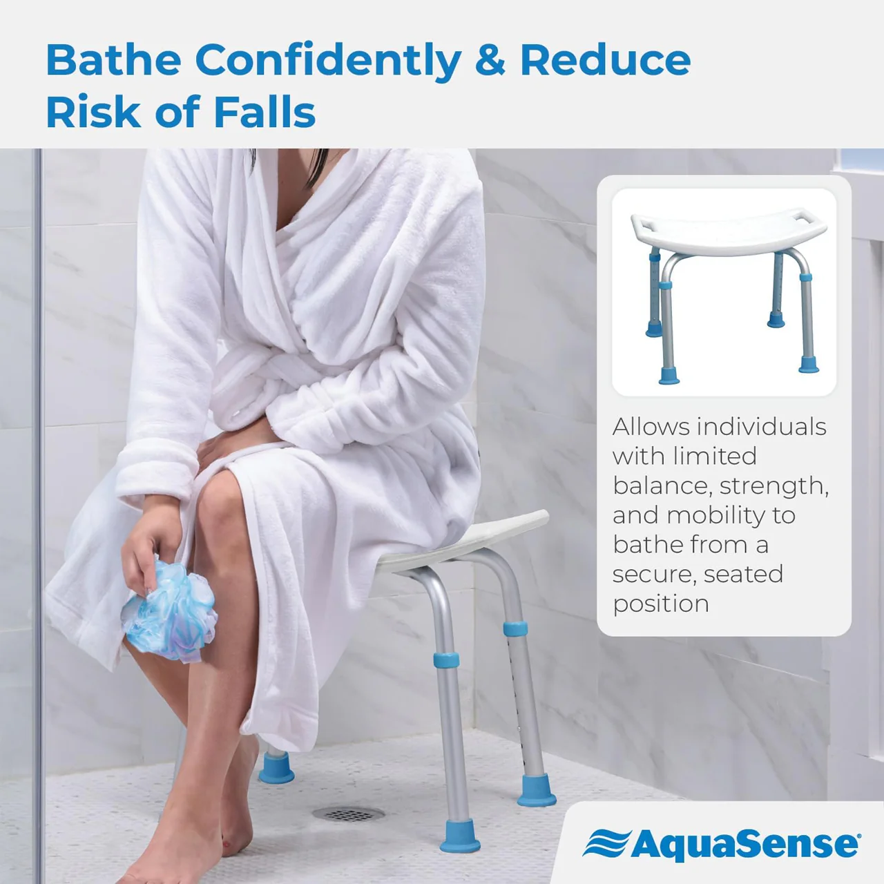 AquaSense - Adjustable Bath Seat - Image 4