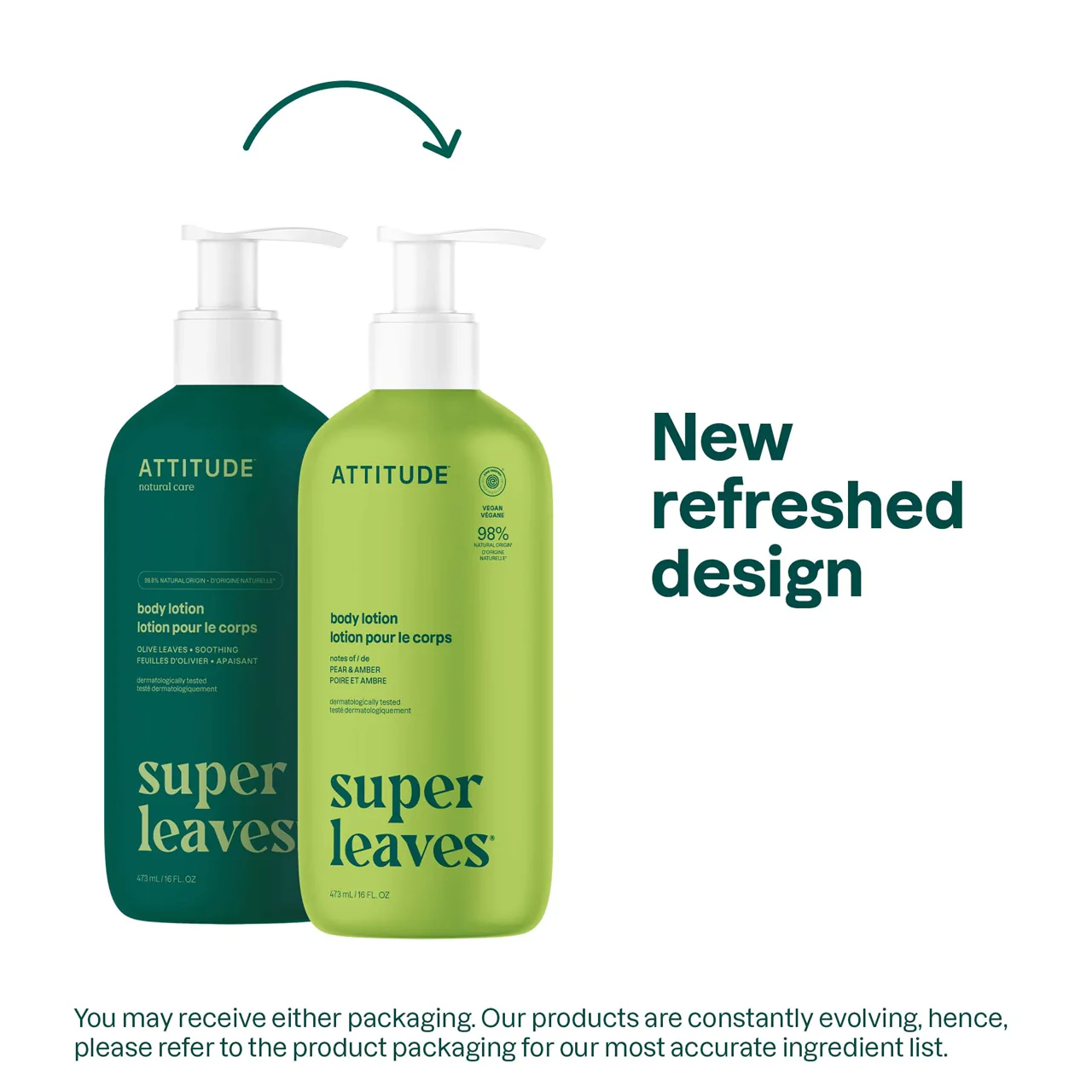 Attitude - Body Lotion, Pear & Amber | 473 mL - Image 2