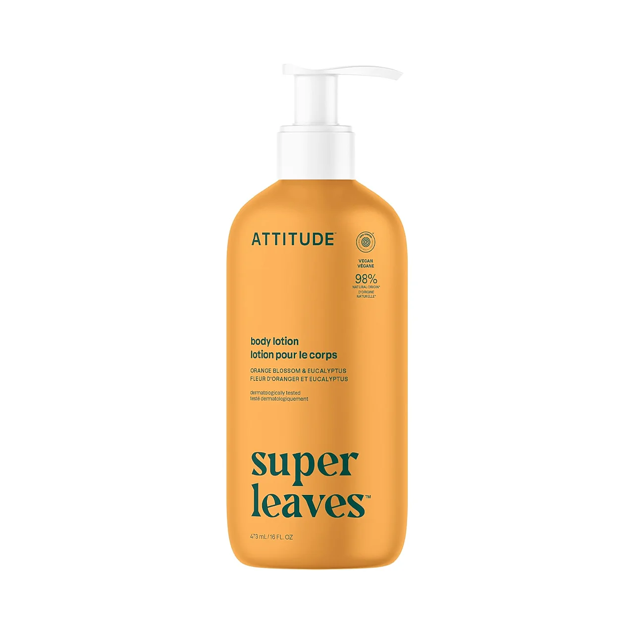 Attitude - Body Lotion, Orange Blossom & Eucalyptus | 473 mL