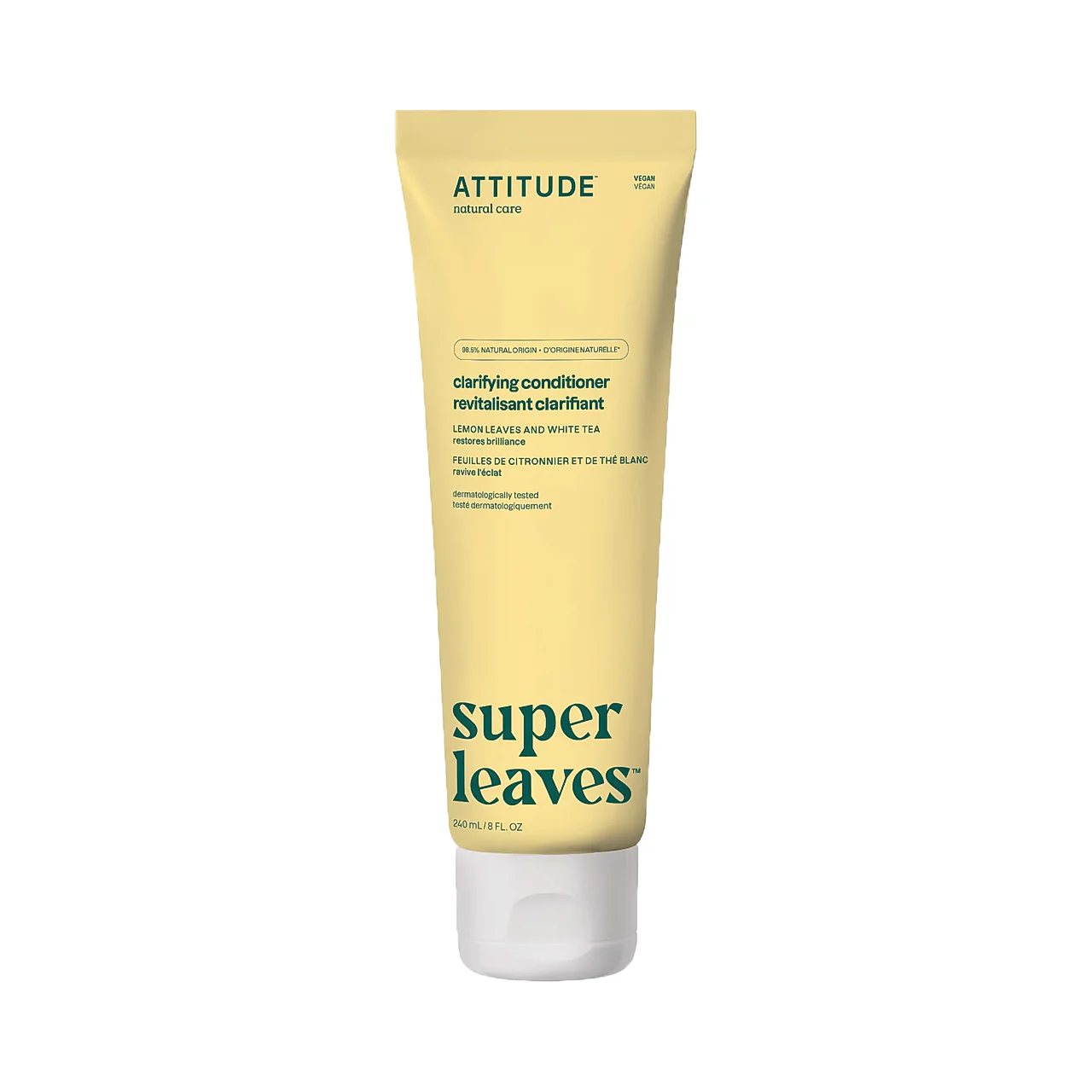 Attitude - Clarifying Conditioner, Lemon Leaves and White Tea | 240 mL