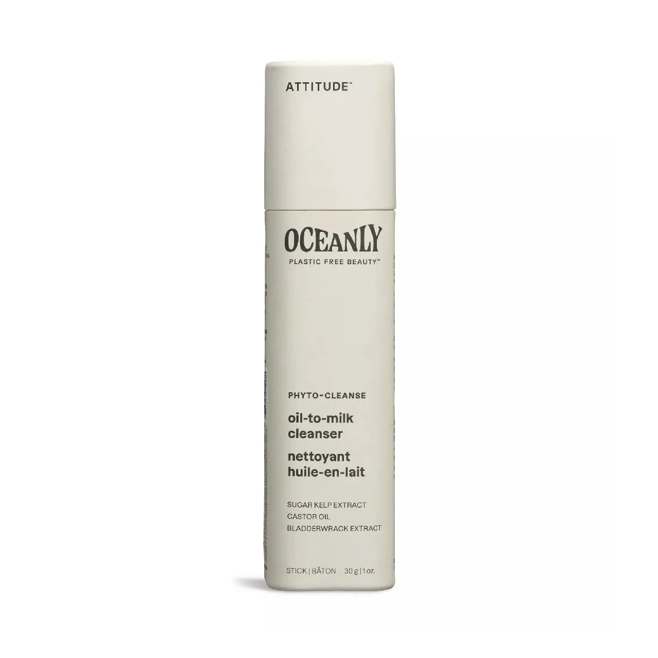 Attitude - Phyto-Cleanse Oil-To-Milk Makeup Removing Cleanser Stick | 30 g