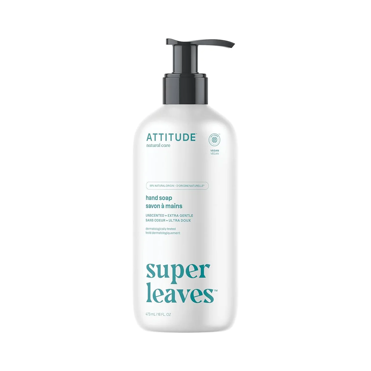 Attitude - Liquid Hand Soap, Unscented | 473 mL