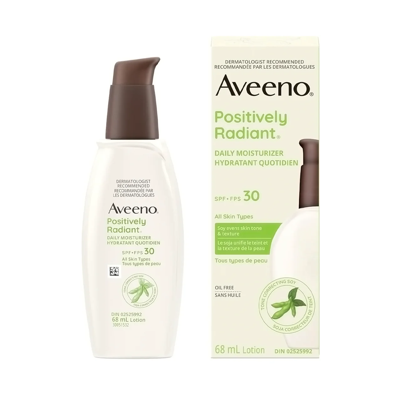 Aveeno - Positively Radiant Daily Moisturizer - SPF 30 | 68 mL