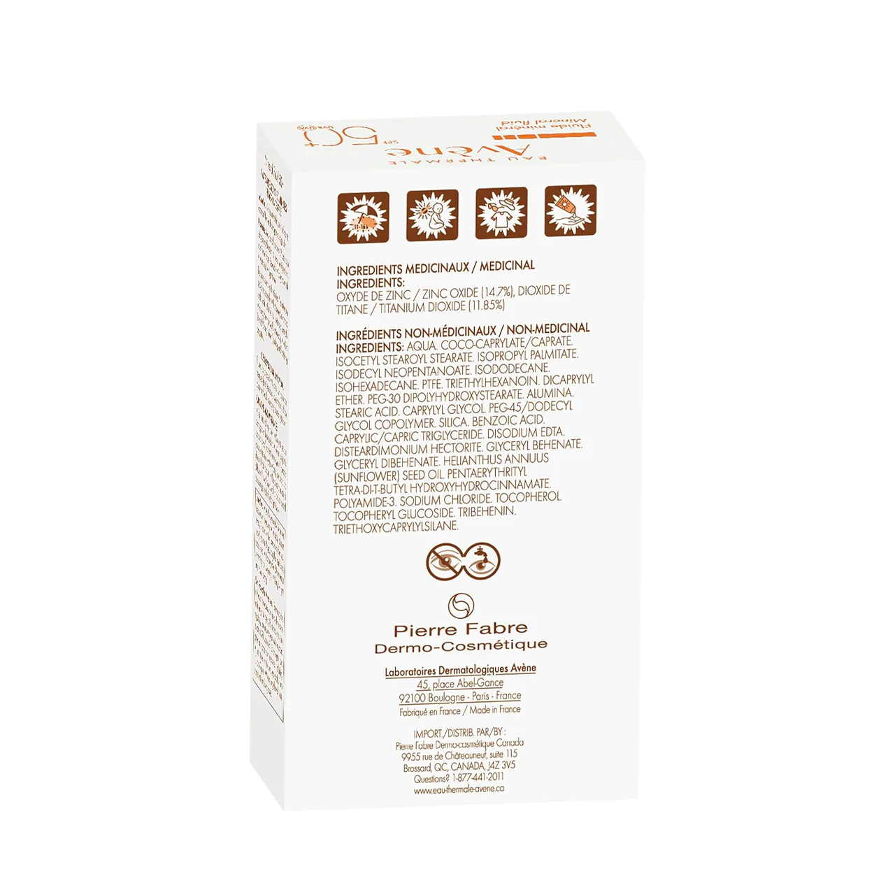 Avène - Very High Protection Mineral Fluid SPF 50+ | 40 mL - Image 2