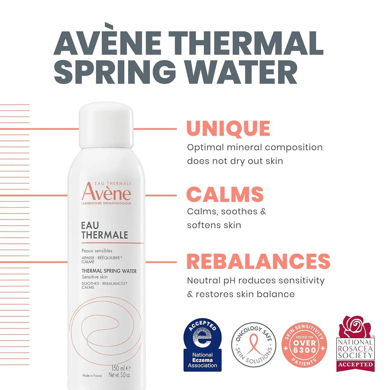 Avène - Thermal Spring Water Spray for Sensitive Skin | 150 mL - Image 3