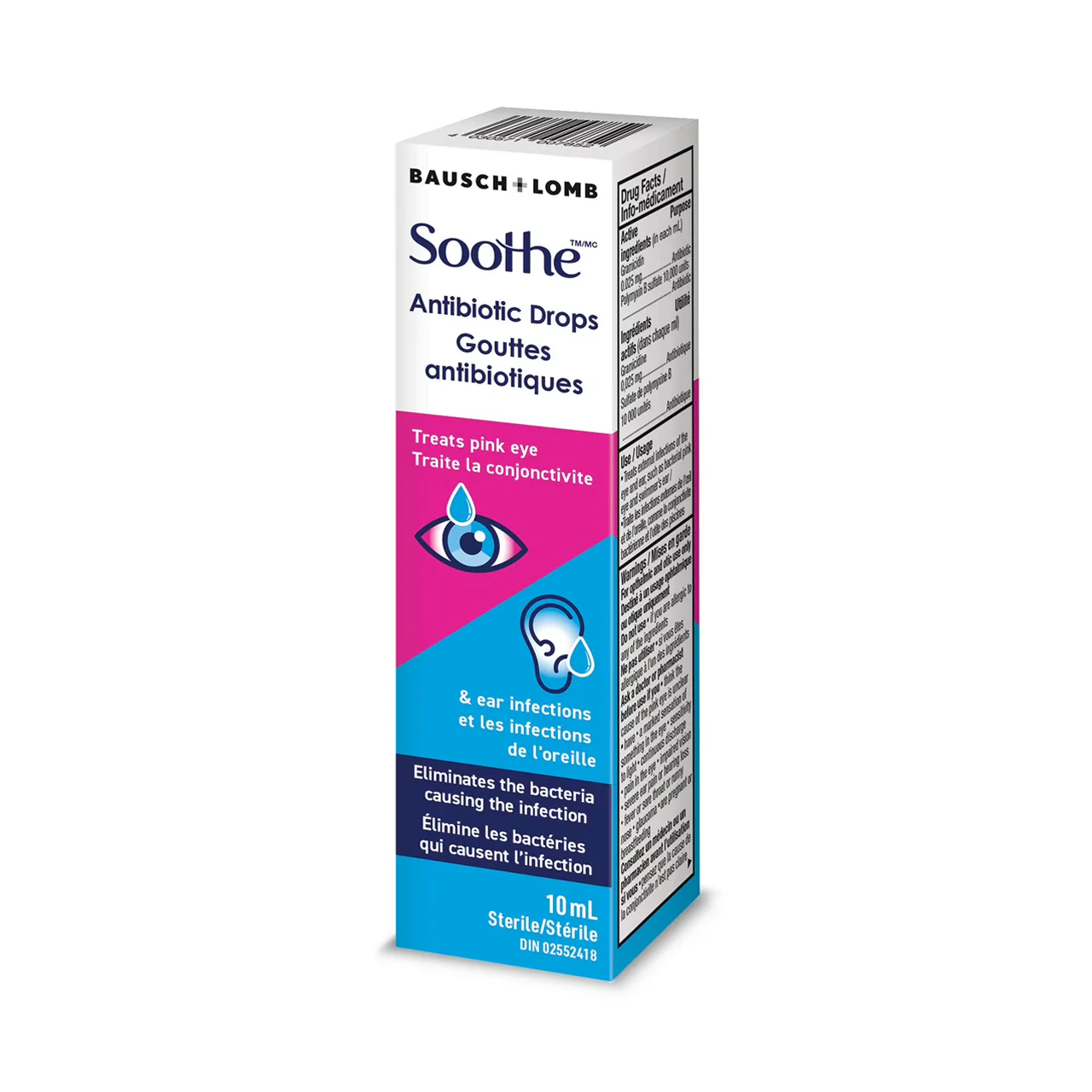 Bausch + Lomb - Antibiotic Eye Drops for Pink Eye | 10 mL - Image 2