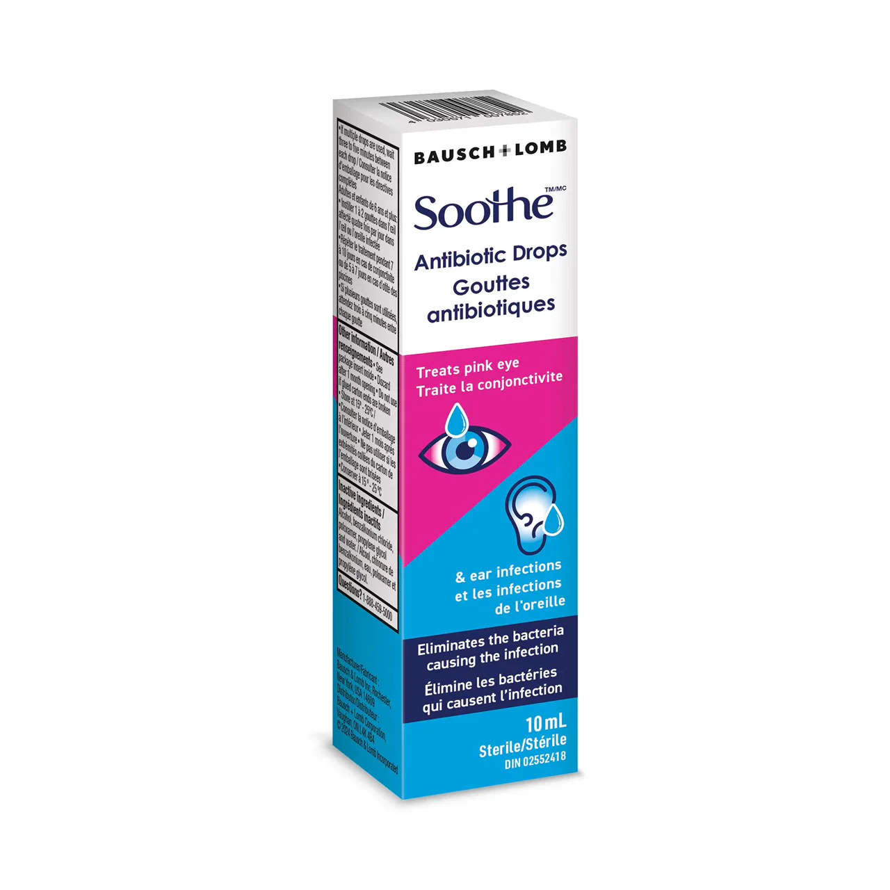 Bausch + Lomb - Antibiotic Eye Drops for Pink Eye | 10 mL - Image 3