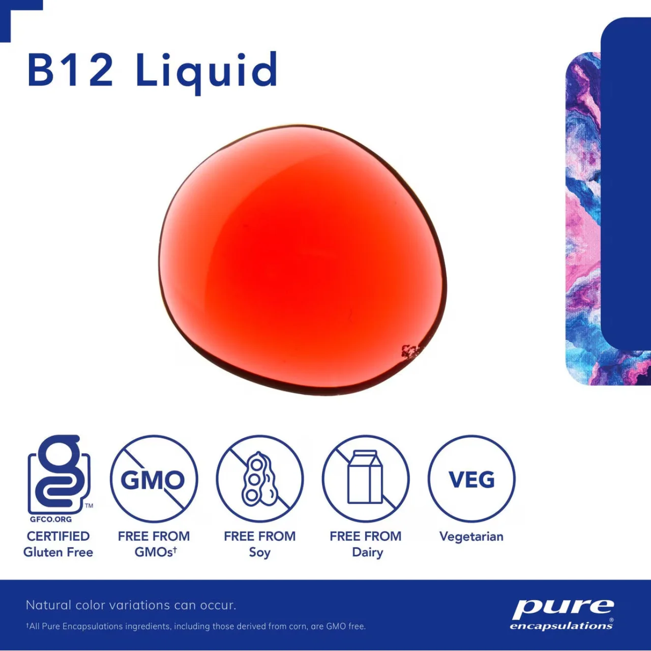 Pure Encapsulations - B12 Liquid | 30 mLÂ - Image 3