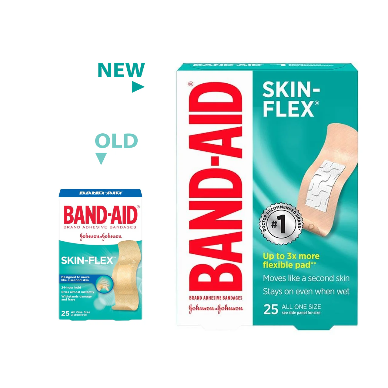 Band-Aid - Skin Flex Bandages | 25 Pack - Image 2